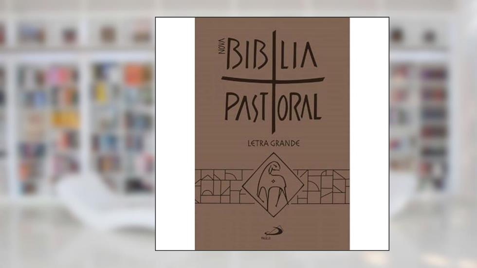 Bíblia Pastoral - Zíper - Marrom: Letra Grande, do autor Paulus Editora