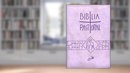 Capa de Bíblia Pastoral - Média - Zíper: Lilás, do autor Paulus Editora