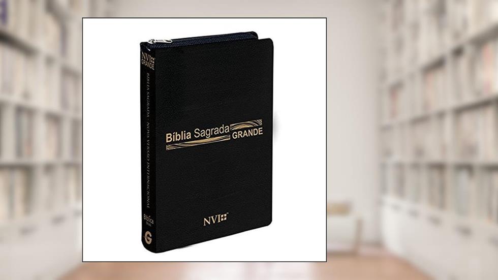 Bíblia Sagrada - Capa Preta com Zíper, do autor Vários Autores