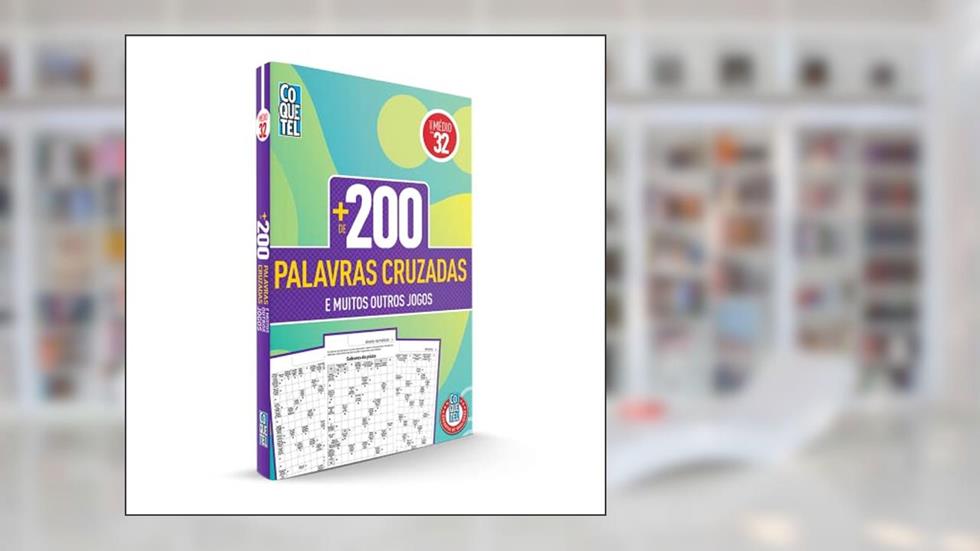 Livro Mais 200 Palavras Cruzadas nível Médio Ed 32, do autor Equipe Coquetel