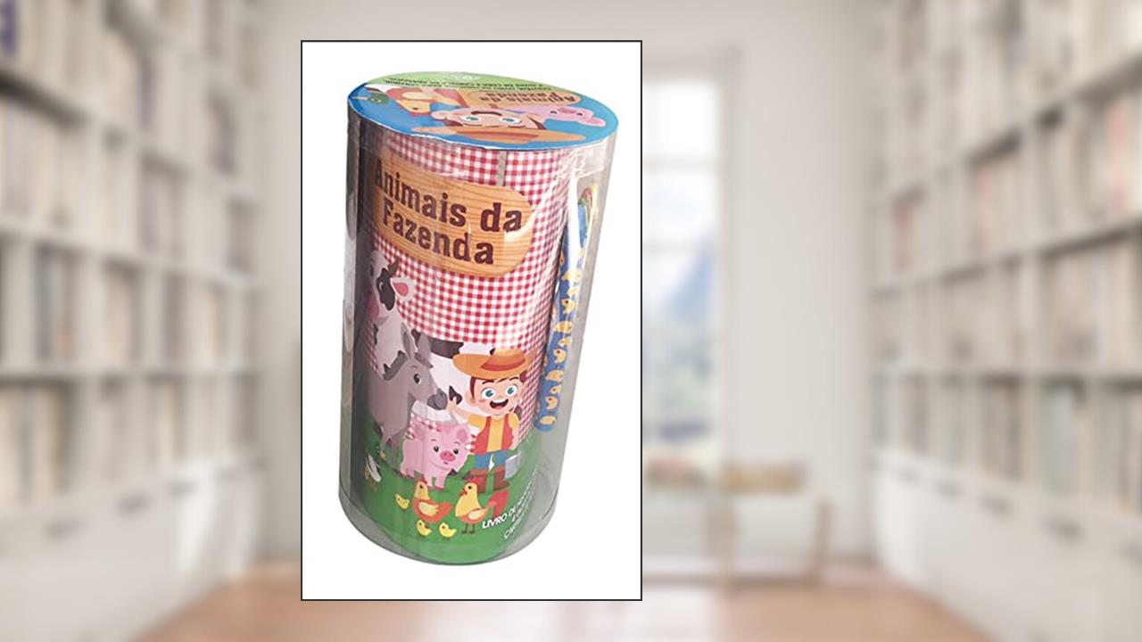Mini tubo histórias para colorir - Animais fazenda: 1, do autor Equipe DCL