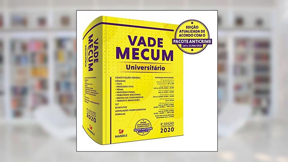 VADE MECUM UNIVERSITÁRIO, do autor Editoria Jurídica da Editora Manole