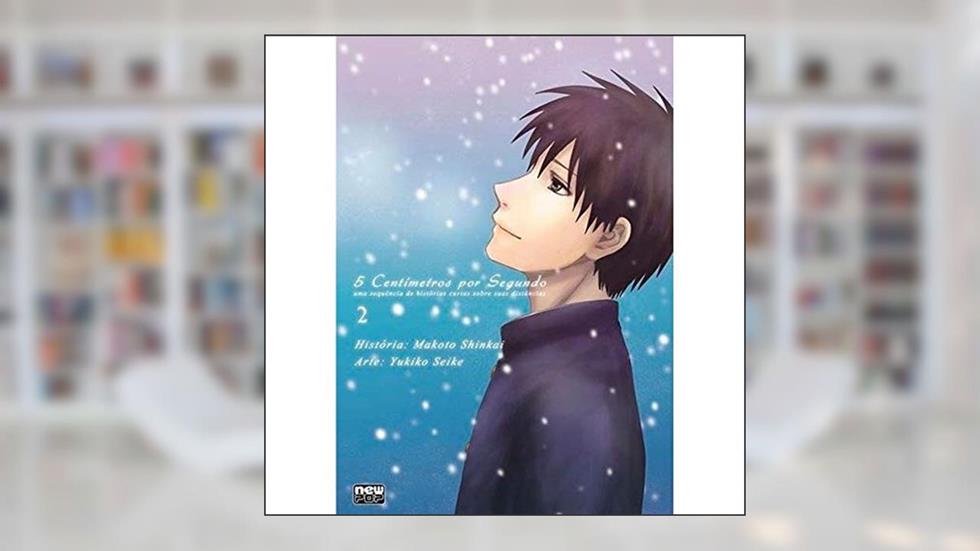 5 Centímetros por Segundo - Volume 02, do autor Makoto Shinkai