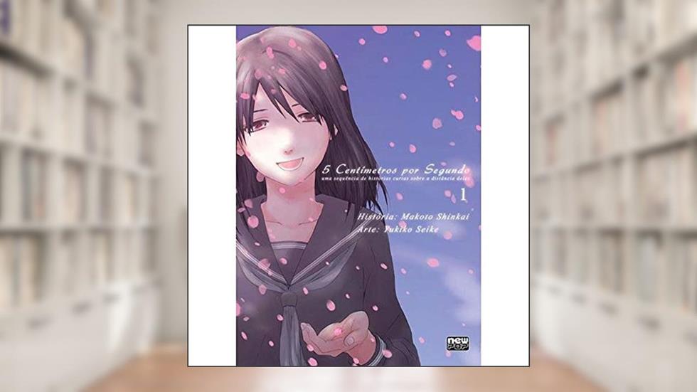 5 Centímetros por Segundo - Volume 01, do autor Makoto Shinkai