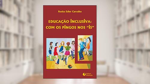 Capa de Educação Inclusiva com os Pingos nos 