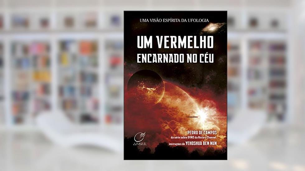 Um vermelho encarnado no céu - nova edição, do autor Pedro de Campos; Yehoshua Ben Nun