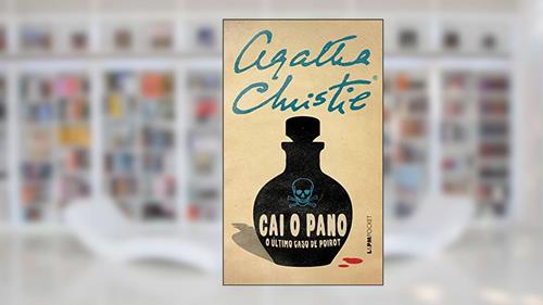 Capa de Cai o pano, do autor Agatha Christie