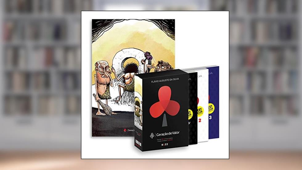 BOX GERAÇÃO DE VALOR - RODA: (volumes 1, 2, 3 + pôster exclusivo roda), do autor Flávio Augusto da Silva