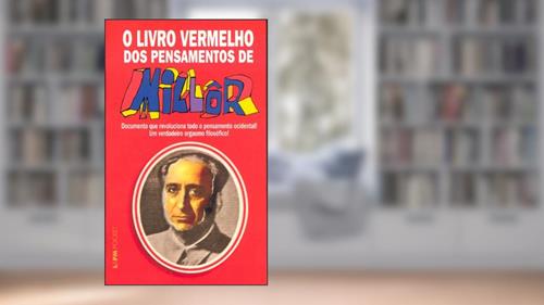 Capa de O Livro Vermelho dos Pensamentos de Millôr, do autor Millôr Fernandes