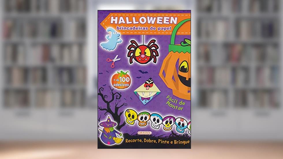 Halloween Roxo - Brincadeiras de Papel: Brincadeiras de Papel: 2, do autor Caramel