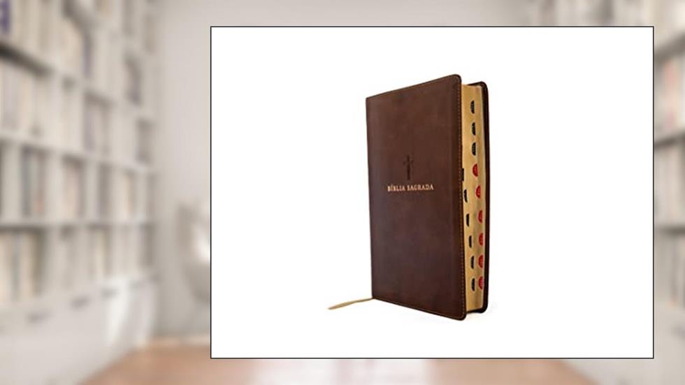 Bíblia NVI, Couro Soft, Marrom, Letras de Jesus em Vermelho, do autor Thomas Nelson Brasil