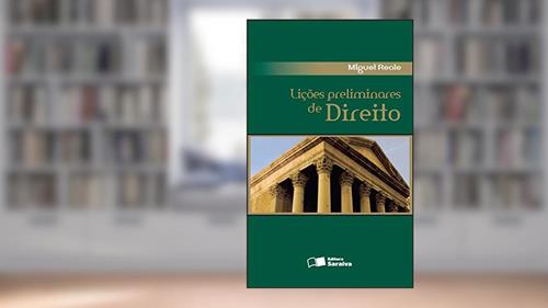 Capa de Lições Preliminares do Direito. 27. ed. São Paulo: Saraiva, 2002., do autor Miguel Reale