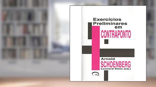 Capa de Exercícios Preliminares em Contraponto, do autor Arnold Schoenberg