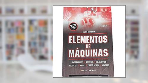 Capa de Elementos de Máquinas, do autor Sarkis Melconian
