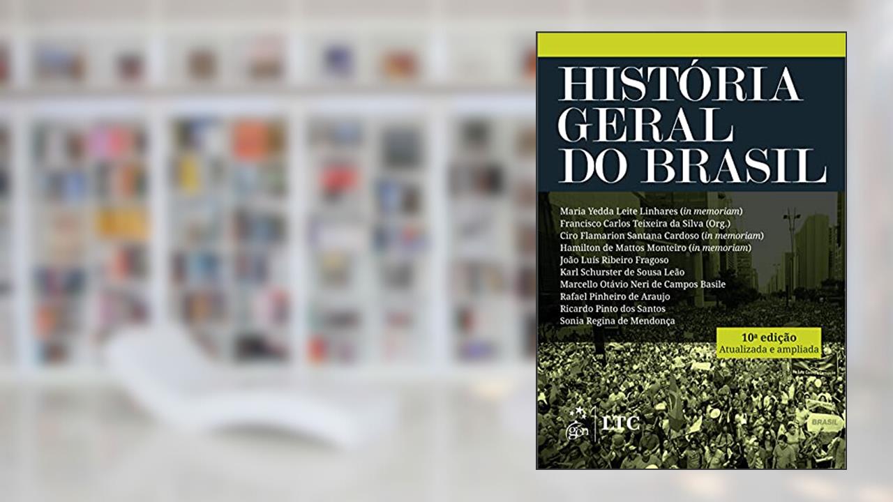 Capa de História Geral do Brasil, do autor Maria Maria Linhares