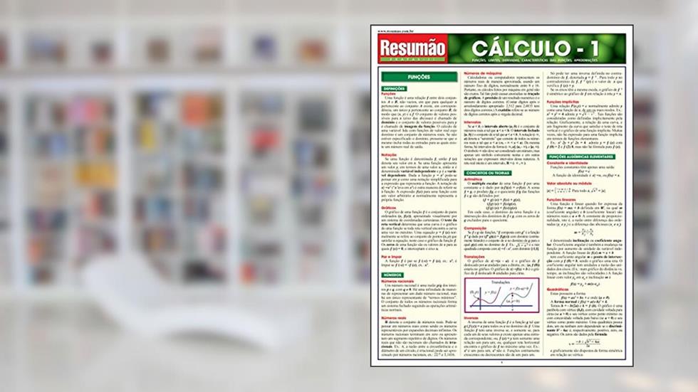 Cálculo 1, do autor Gerald Harnet