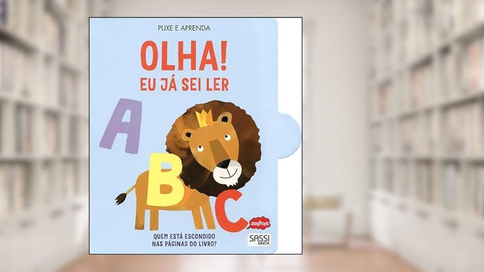 Olha! Eu já sei ler: puxe e aprenda, do autor Matteo Gaule; Márcia Duarte Companhone