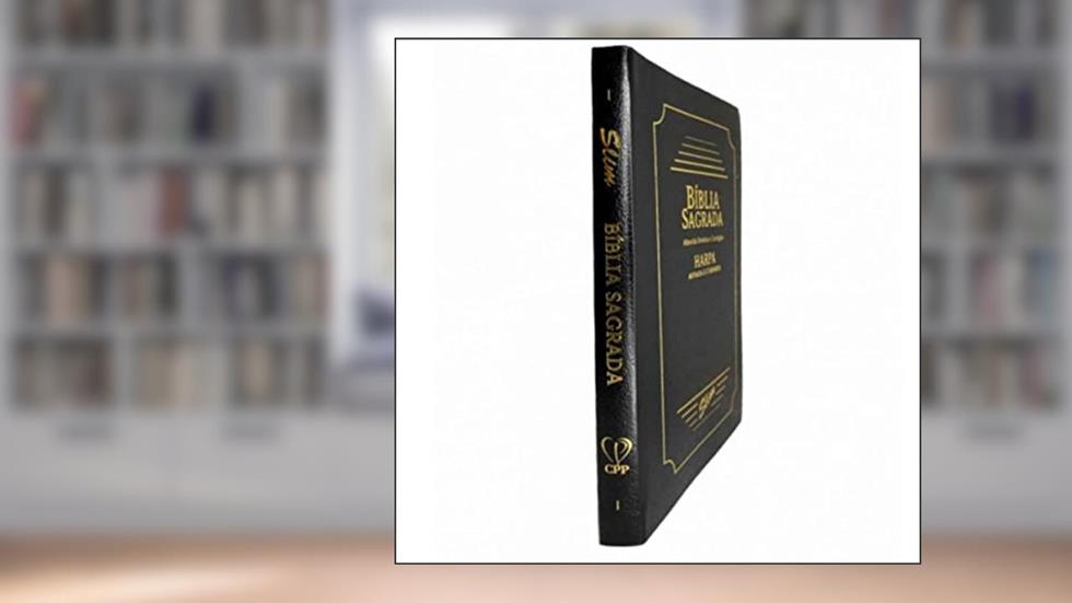 Bíblia Sagrada - Slim (Preta), do autor Cpp
