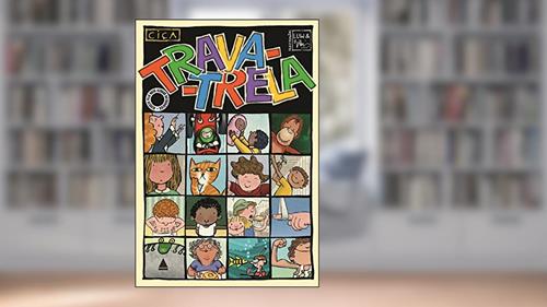 Capa de Trava-trela, do autor Ciça