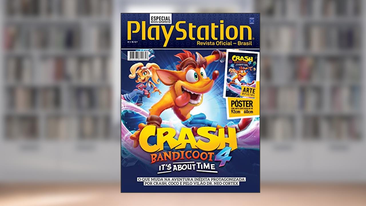 Superpôster PlayStation - Crash Bandicoot 4, do autor EDITORA EUROPA