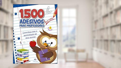 Capa de 1500 adesivos - Contribua com o aprendizado de seus alunos Inglês, do autor Ciranda Cultural