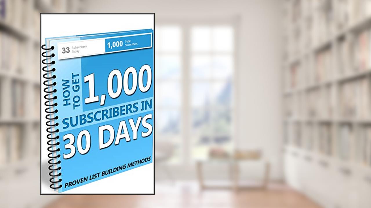 1.000 assinantes em 30 dias (Edição portuguesa), do autor Francis  Gonzalez