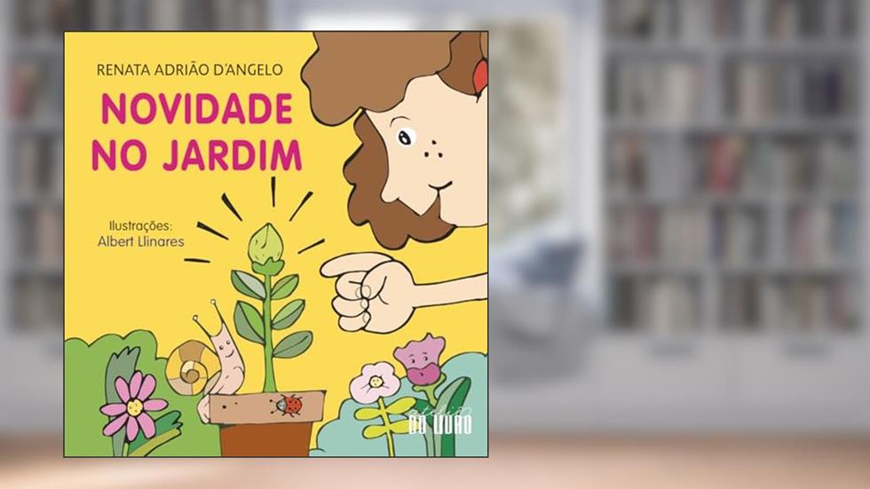 Novidade no Jardim, do autor Renata Adrião D'angelo