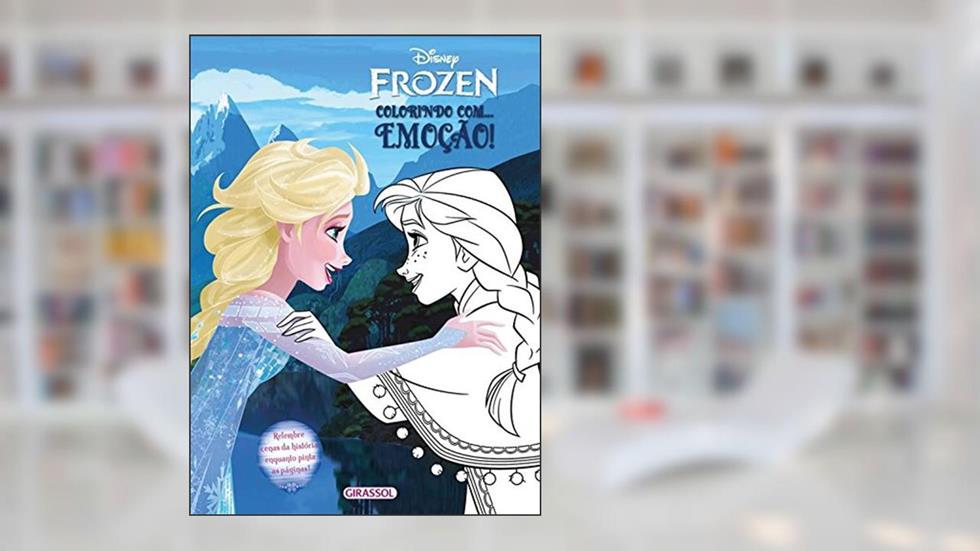 Disney - Frozen - colorindo com - emoção, do autor Disney Book Group