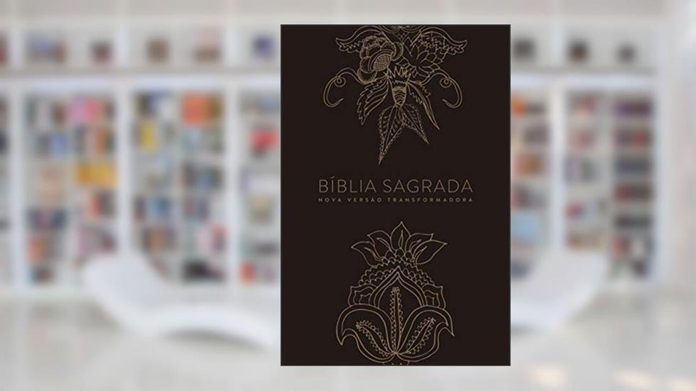 Bíblia NVT Letra Normal - Indian Flowers Dourada, do autor Mundo Cristão