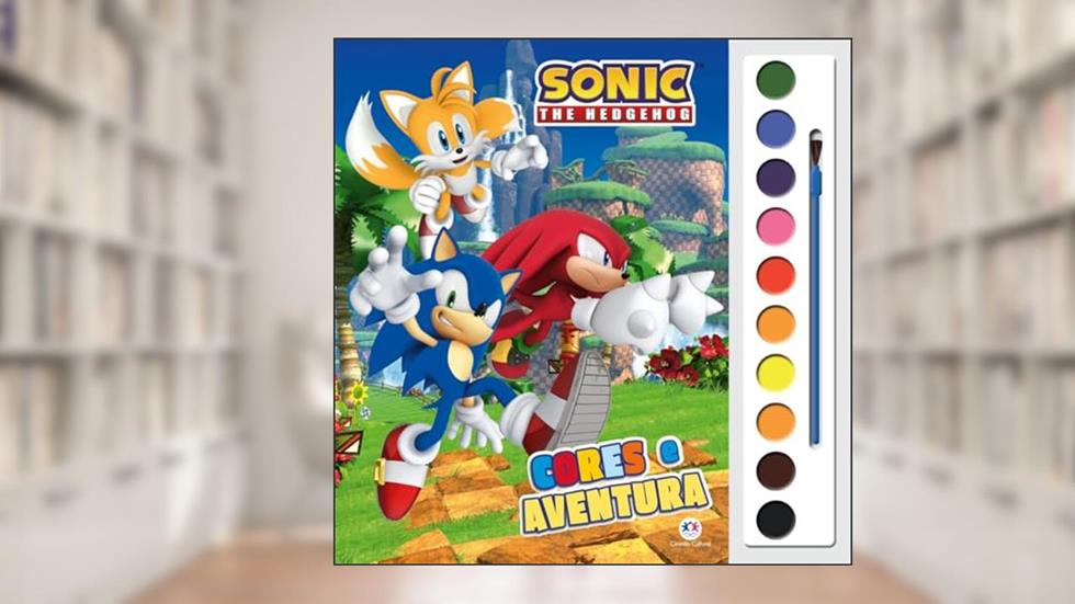 Sonic - Cores e aventura, do autor Ciranda Cultural