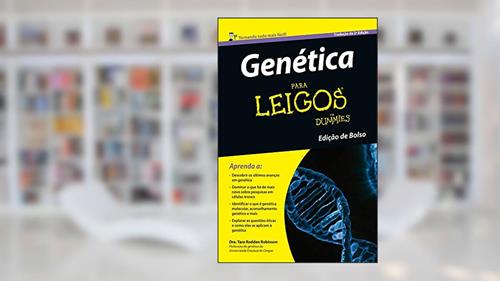 Capa de Genética Para Leigos, do autor Tara Rodden Robinson