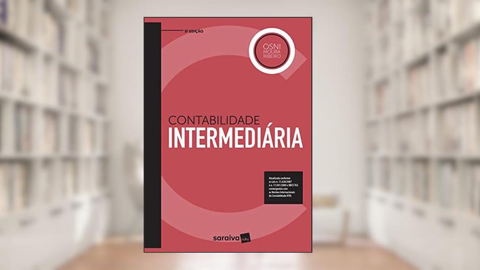Contabilidade intermediária, do autor Osni Moura Ribeiro