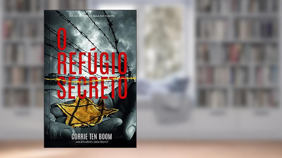 O Refúgio Secreto capa brochura, do autor Corrie Ten Boom