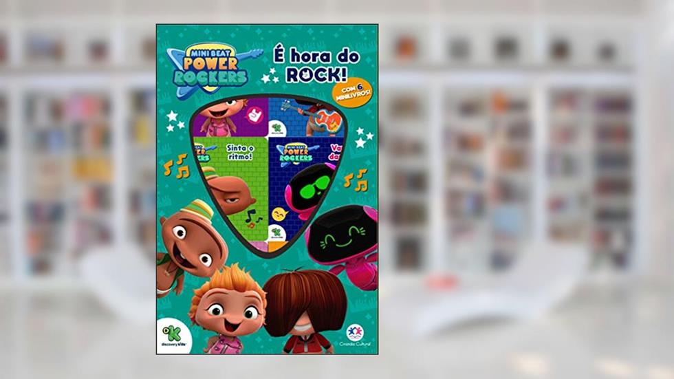 Mini Beat Power Rockers - É hora do rock!: com 6 Minilivros, do autor Ciranda Cultural