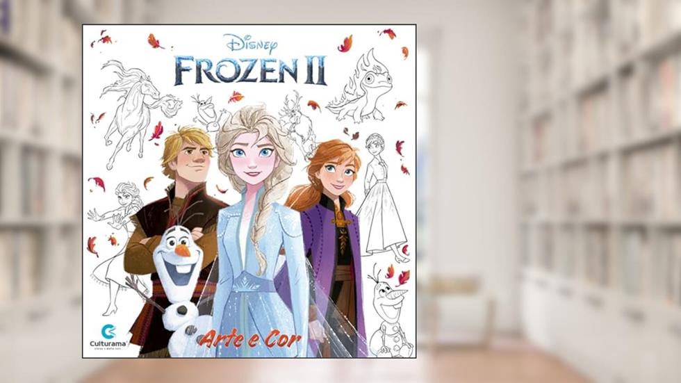 Arte e Cor Frozen 2, do autor Culturama