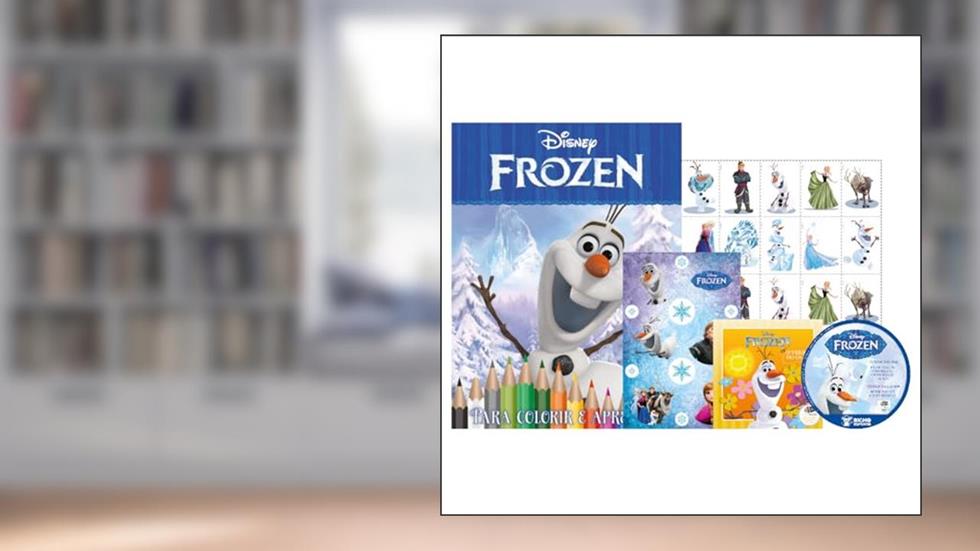 Kit 5 em 1 com DVD Disney - Frozen - Olaf, do autor Bicho Esperto