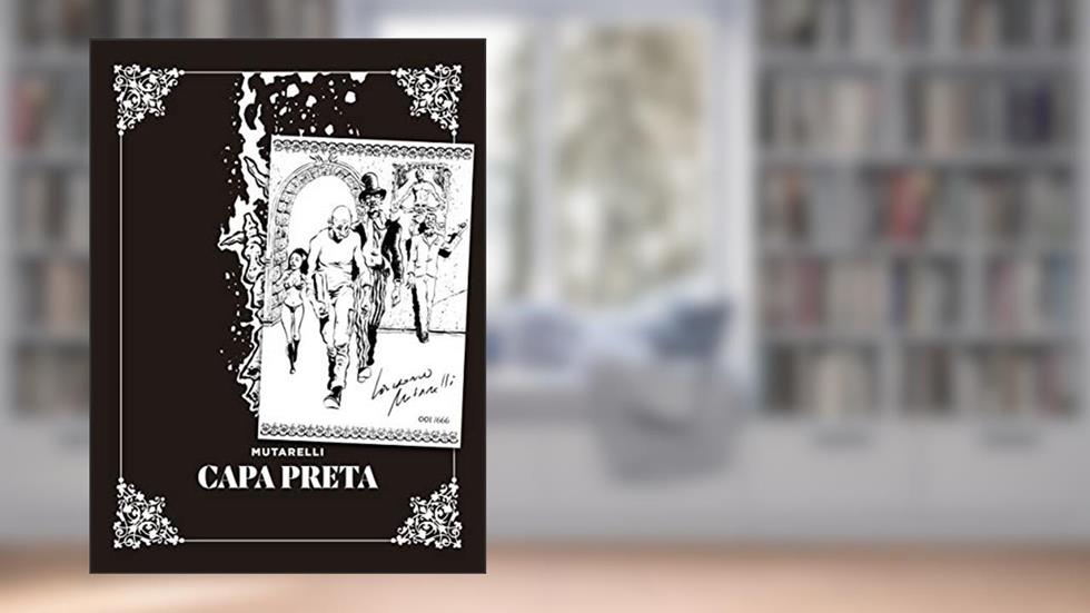 Capa Preta - Edição com autógrafo, do autor Lourenço Mutarelli