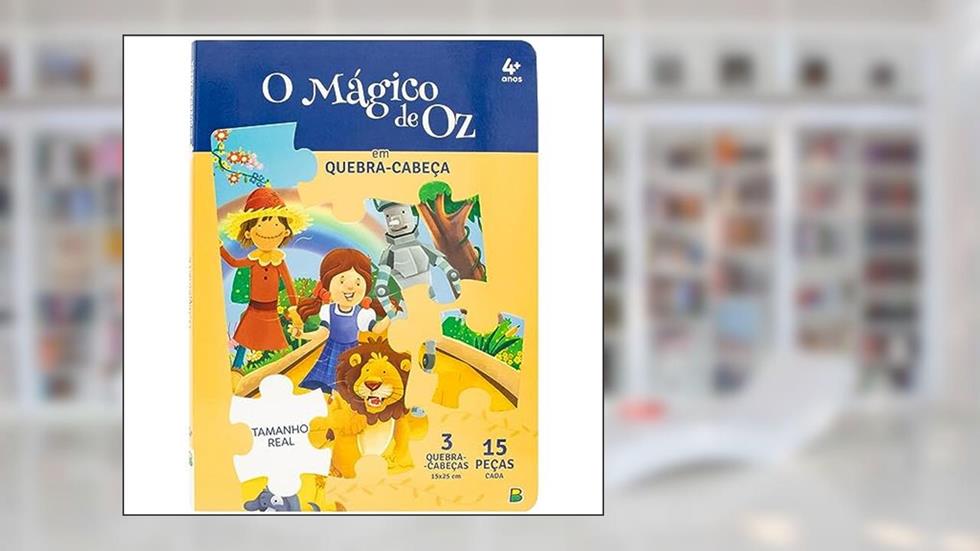 Clássicos em Quebra-Cabeças: O Mágico de Oz, do autor Suelen Katerine A. Santos