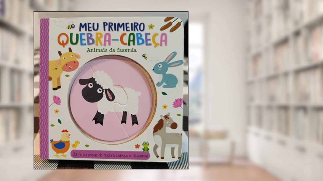 Meu Primeiro Quebra Cabeca - Animais da Fazenda, do autor Pé Da Letra