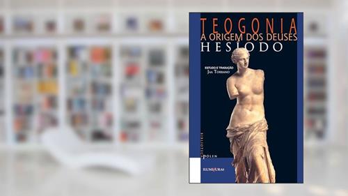 Capa de Teogonia a origem dos deuses: a origem dos deuses, do autor Hesíodo