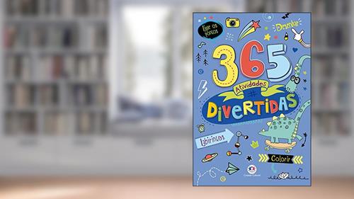 Capa de 365 atividades divertidas, do autor Ciranda Cultural