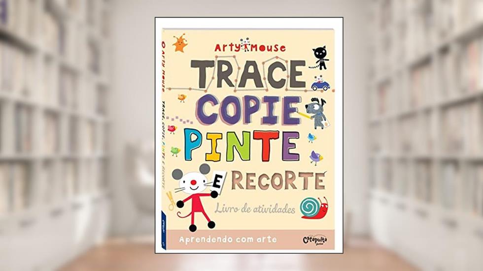 Arty Mouse - Trace, copie, pinte e recorte, do autor Mandy Stanley