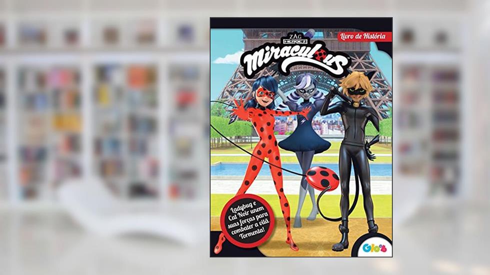 Ladybug - Livro de história - Importado: Ladybug e Cat Noir unem forças para combater a vilã Tormenta!, do autor On Line Editora