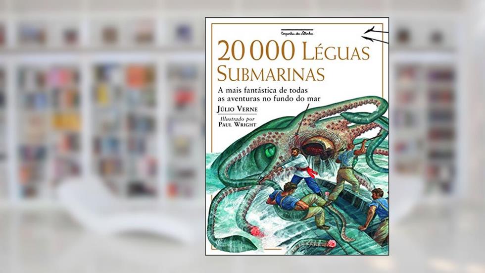20 000 léguas submarinas, do autor Júlio Verne; Jules Verne