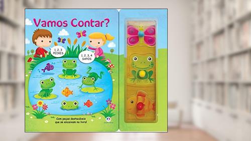 Capa de Vamos contar?: Com peças destacáveis que se encaixam no livro!, do autor Ciranda Cultural