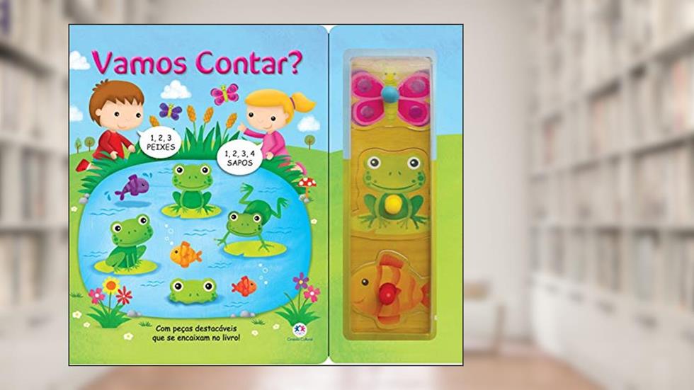 Vamos contar?: Com peças destacáveis que se encaixam no livro!, do autor Ciranda Cultural