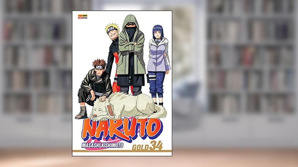 Naruto Gold Vol. 34, do autor Masashi Kishimoto