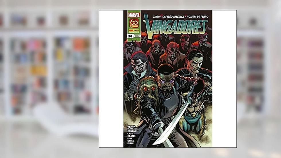 Os Vingadores Vol. 34, do autor Jason Aaron; Dan Slott; Donny Cates
