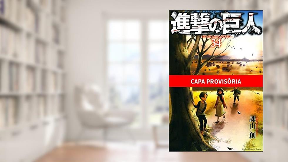 Ataque Dos Titãs - 34, do autor Hajime Isayama