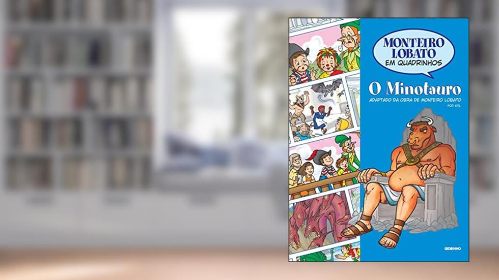 Monteiro Lobato em Quadrinhos - O Minotauro, do autor J. Roberto Whitaker